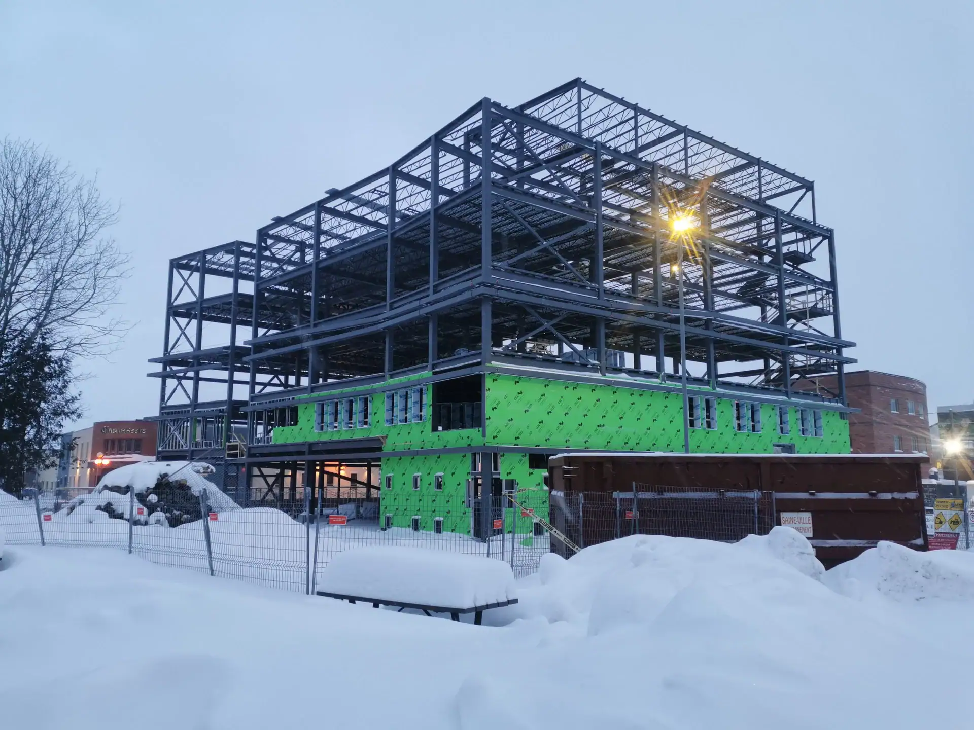 agrandissement et reamenagement du centre damitie autochtone de val dor en cours 03